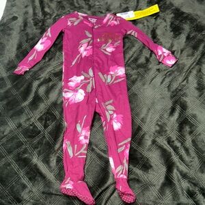 Floral Pink Kids One Piece